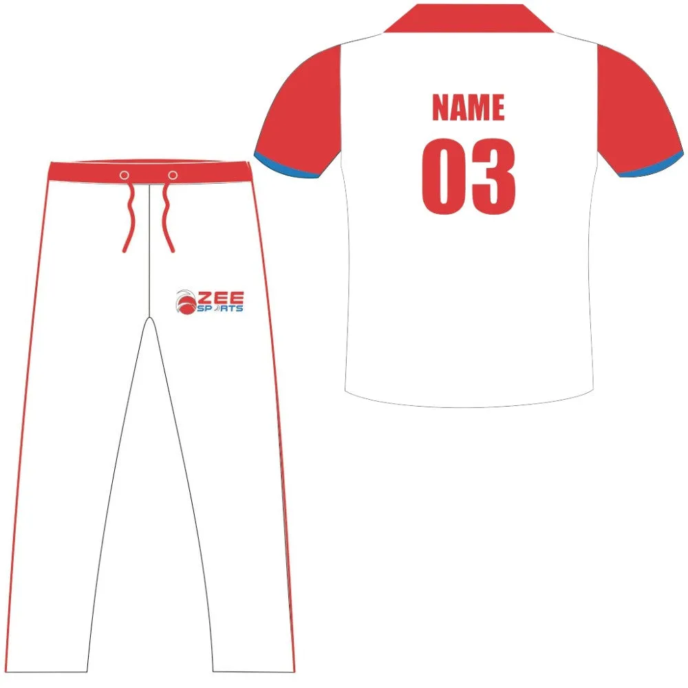 098 | Zee Sports New Style Cricket Uniform For 2024