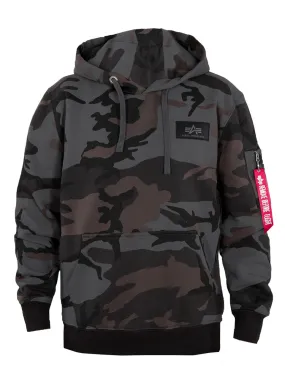 ALPHA INDUSTRIES Backprint hoody camo black 
                         
                     
                