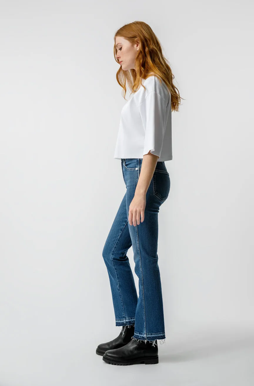 AMO Bella Crop Jeans in Crush