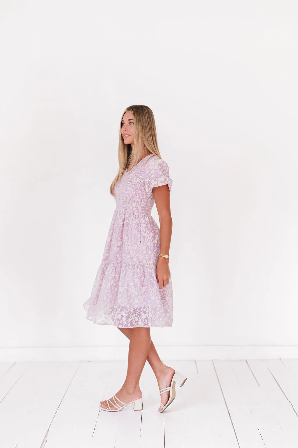 Aurora Dress in Lilac