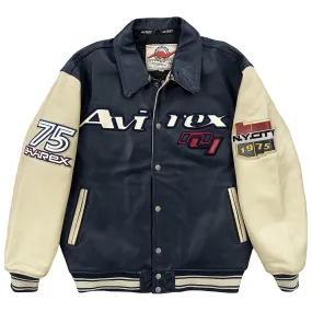 Avirex Leather Varsity Jacket