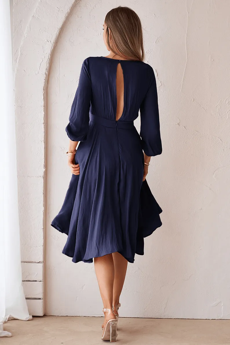 Balance Dress - Navy