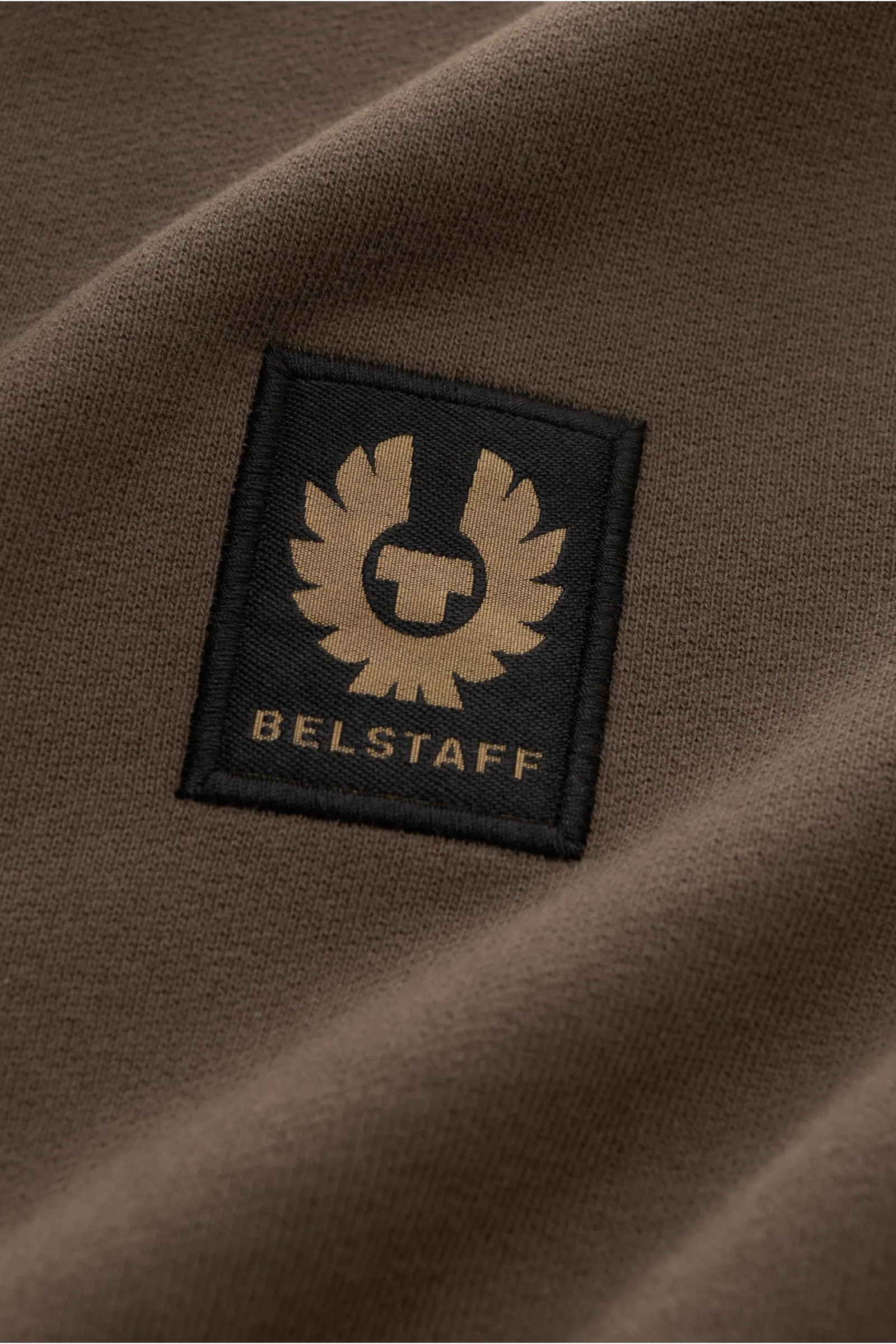 BELSTAFF sweat jacket 'Zip Through' brown