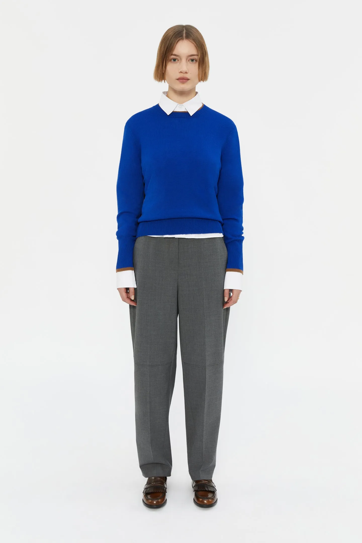 Bonnie Wool Crew Knit