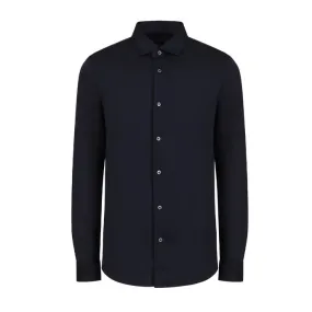 CAMICIA JERSEY Uomo Blu