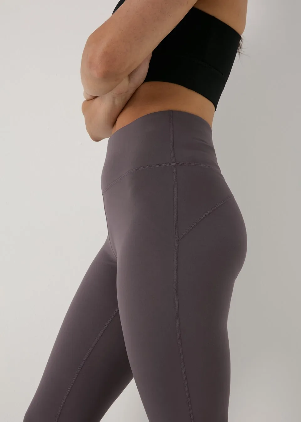 Charcoal Souluxe Flare Leggings