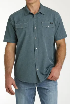 Cinch Camp Shirt Blue