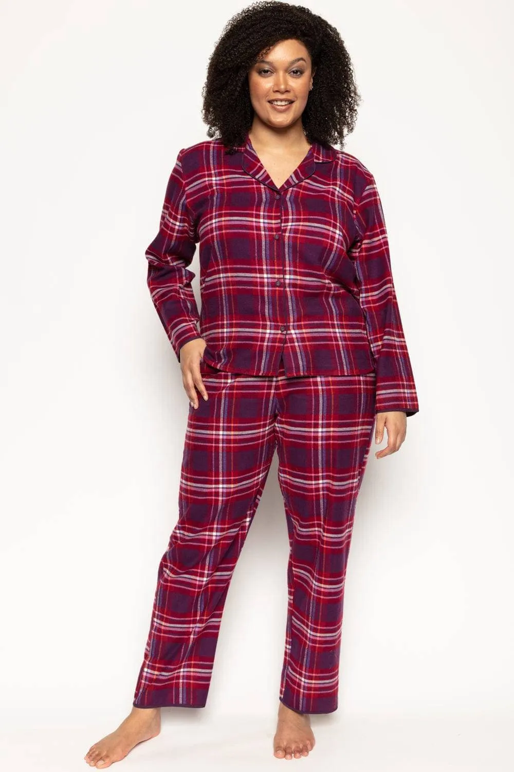 Clarissa Check Pyjama Top