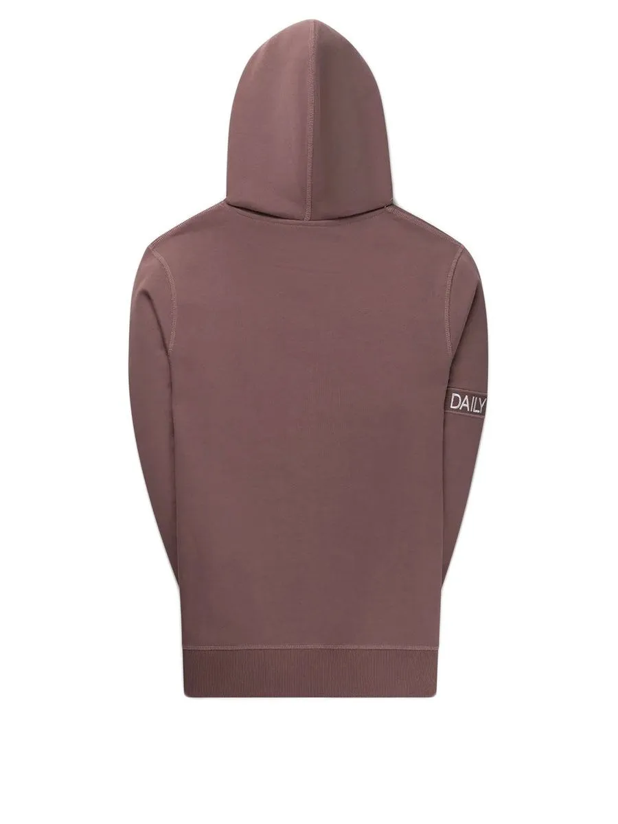 Daily Paper Tonal Captain Hoody - Rose Brown