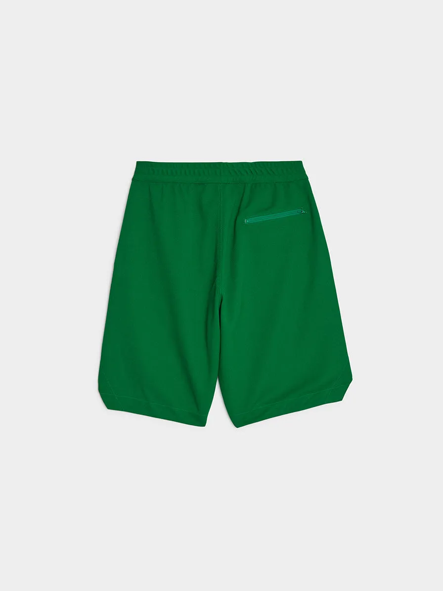 Diamond Poly Knit BB Short, Kelly Green