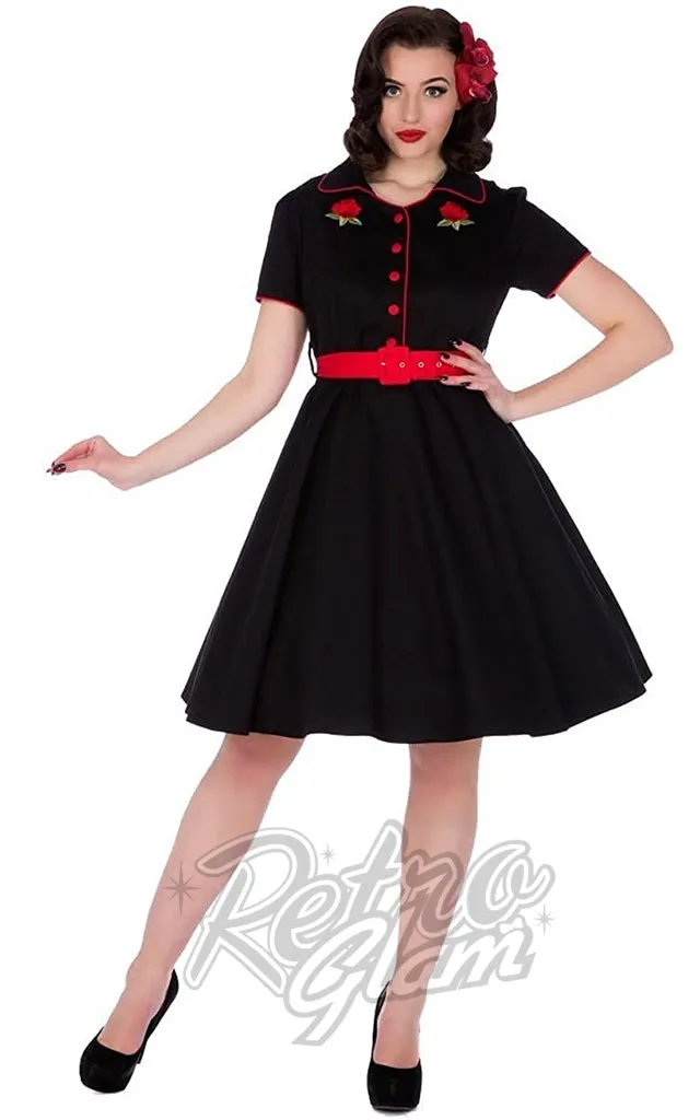 Dolly and Dotty Sherry Rockabilly Diner Dress