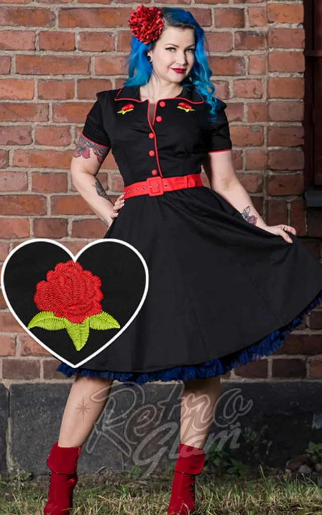 Dolly and Dotty Sherry Rockabilly Diner Dress