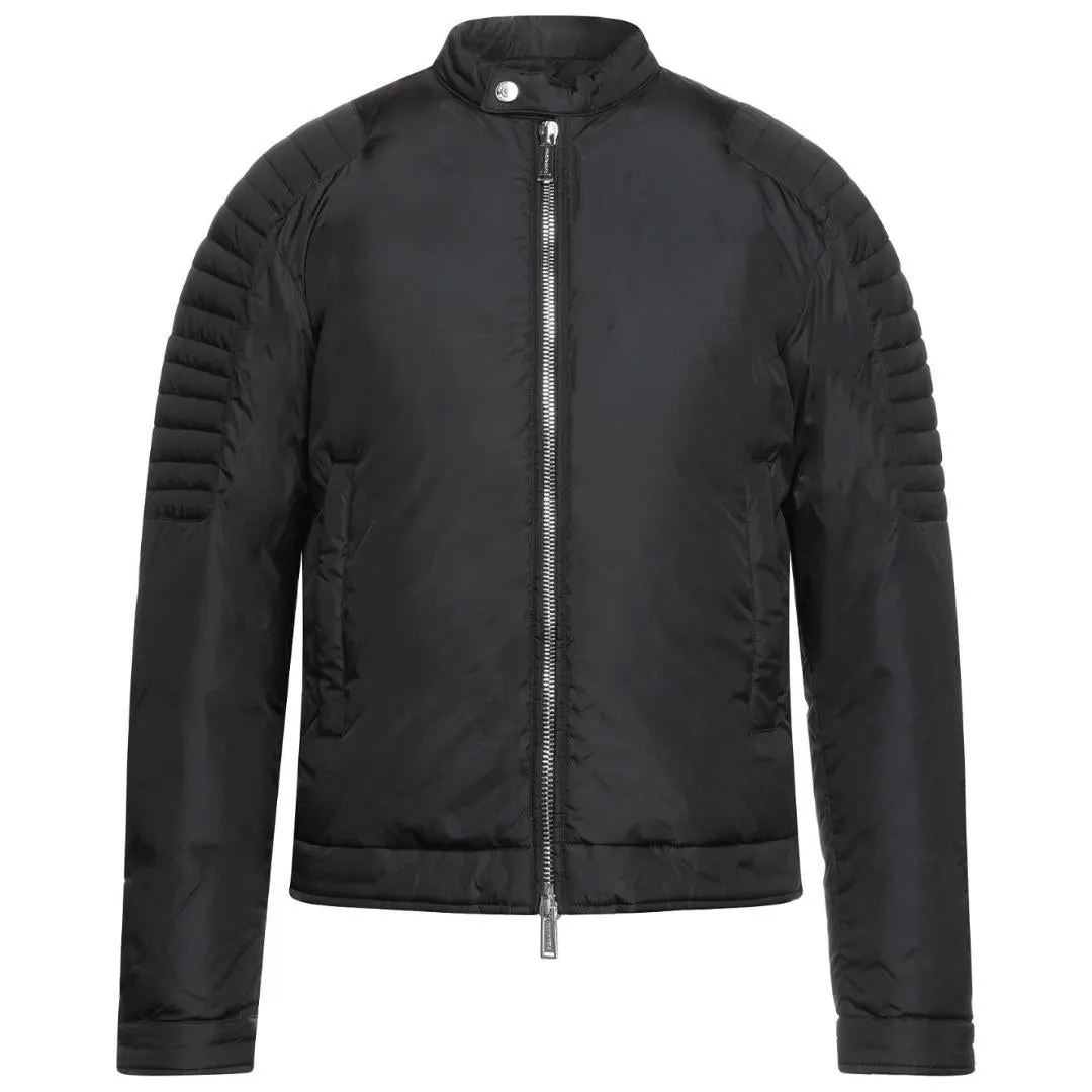 Dsquared2 Biker Black Down Jacket