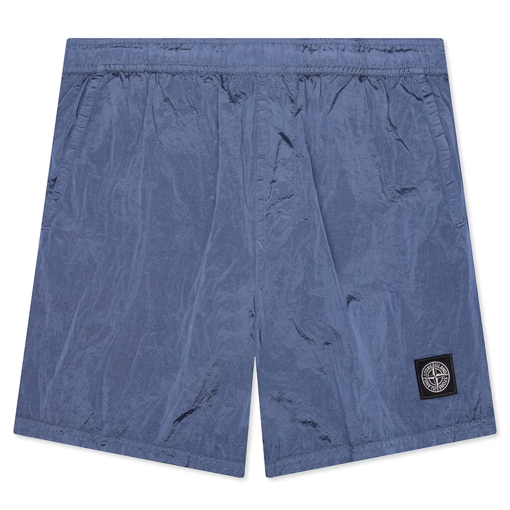 Econyl Regenerated Nylon Swim Trunks - Avio Blue