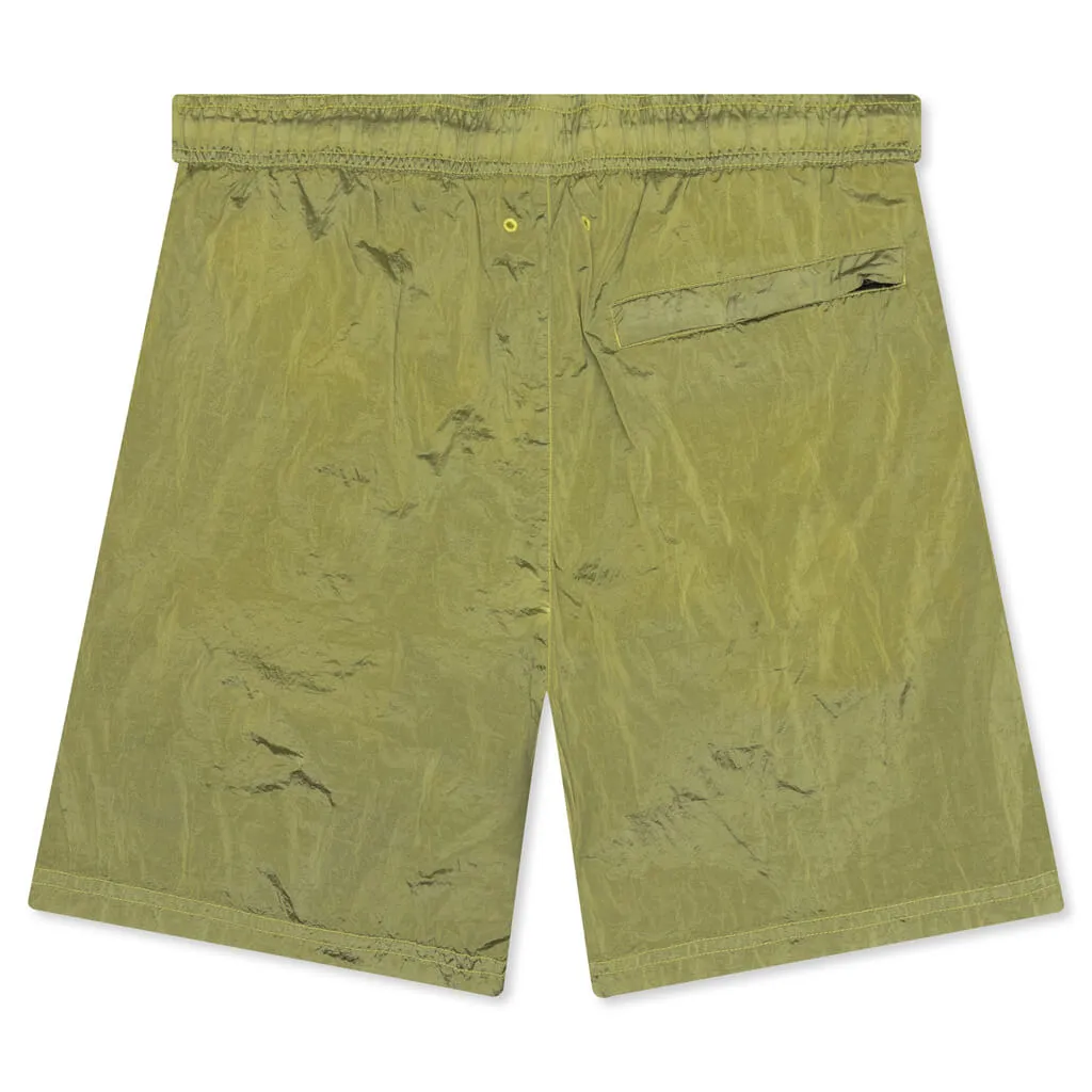 Econyl Regenerated Nylon Swim Trunks - Lemon