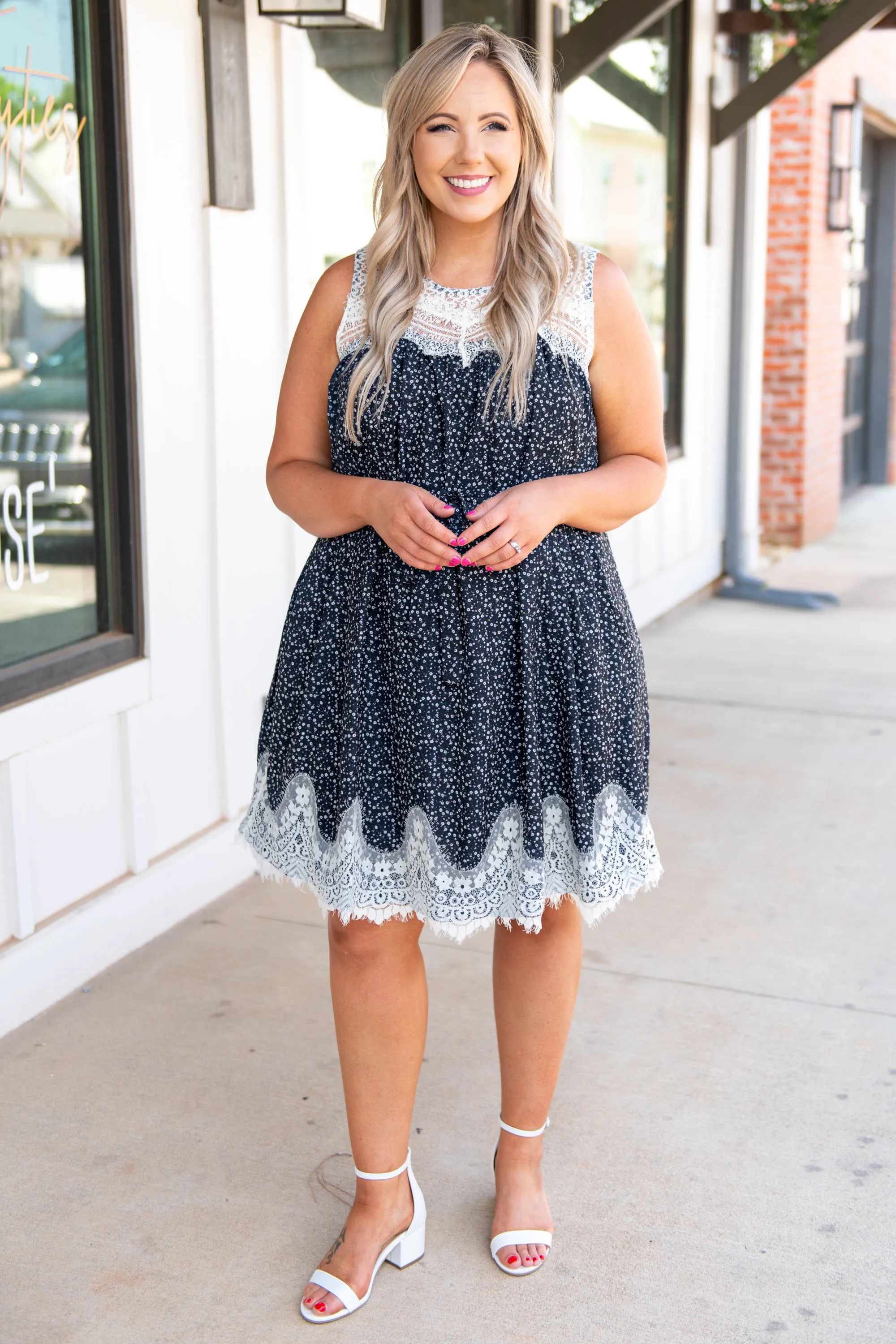 Fabulous In Fiji Dress, Navy