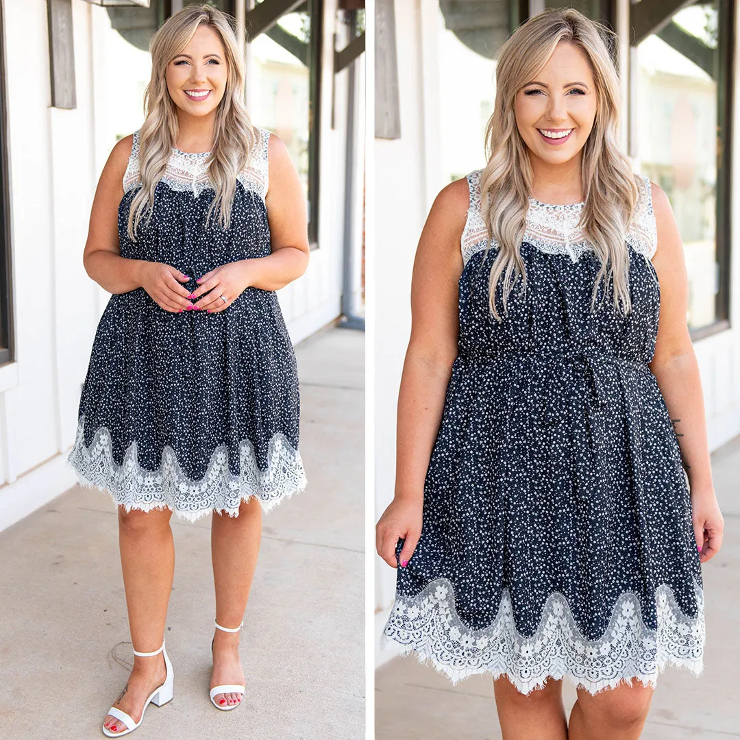 Fabulous In Fiji Dress, Navy