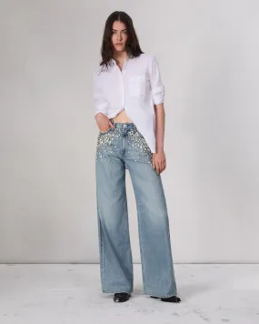 Featherweight Sofie Wide-Leg Jean