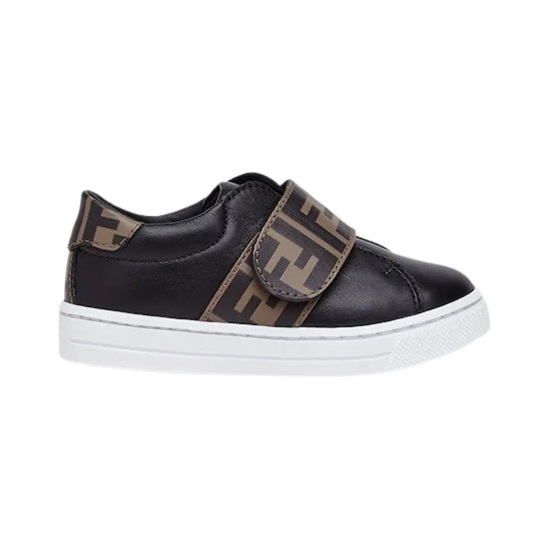 Fendi Sneaker Vitel  FF Tabacco Nero