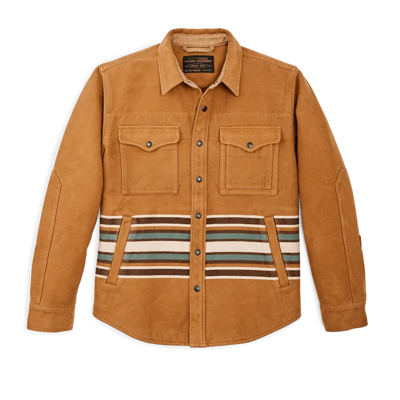 Filson - Beartooth Jac-Shirt - Golden Brn / Multi Stripe