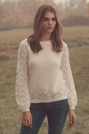 Floral Lace Sweater