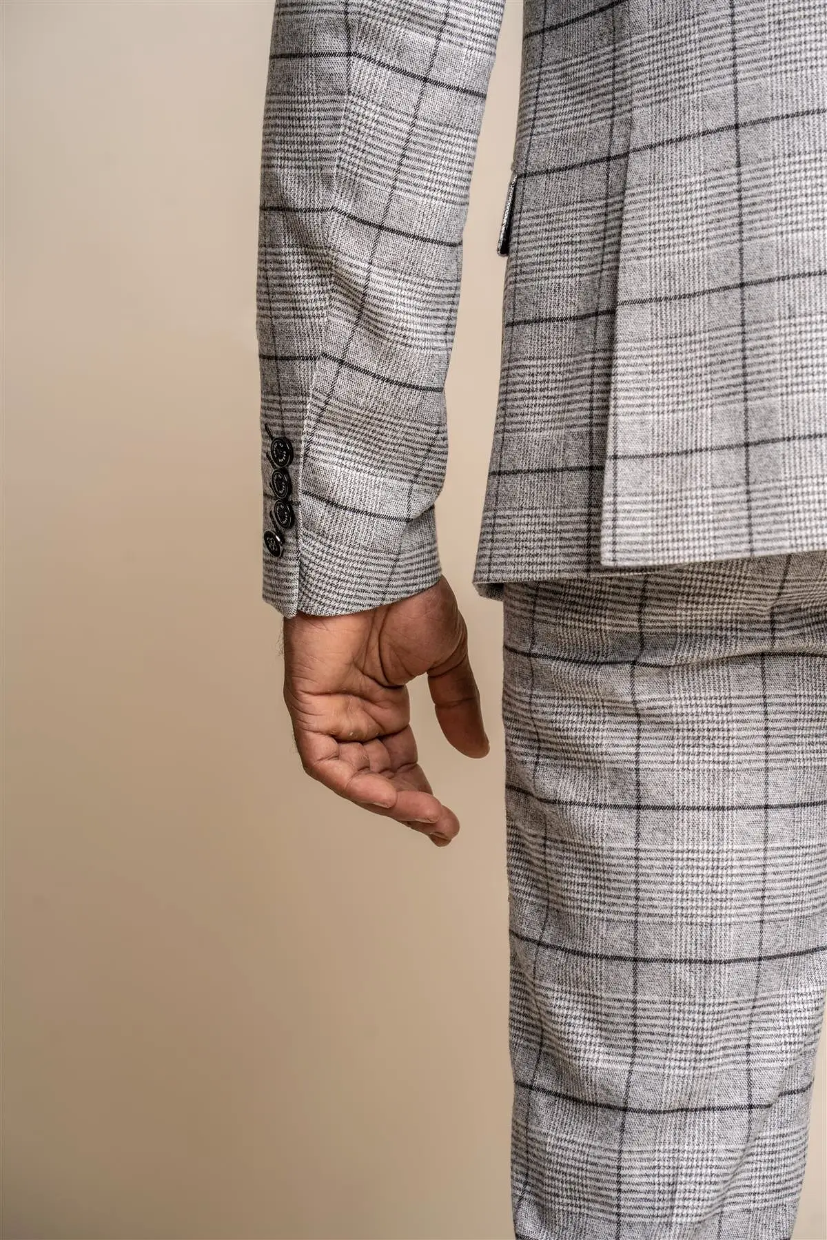 Ghost Tweed Check Blazer