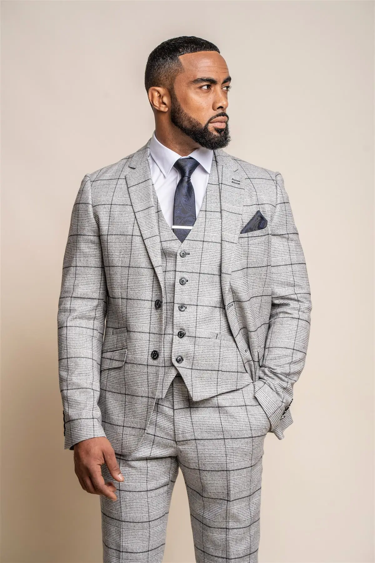 Ghost Tweed Three Piece Suit