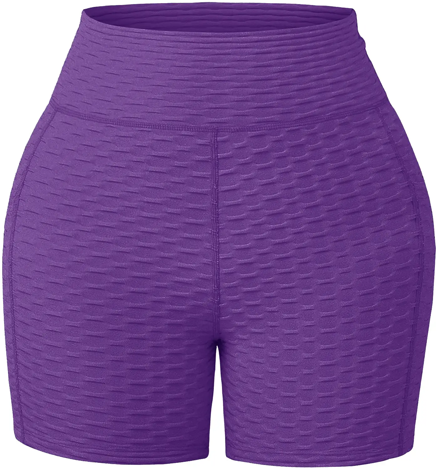 Haute Edition Women's Side Pocket Booty Lift Yoga Active Workout Bike Short