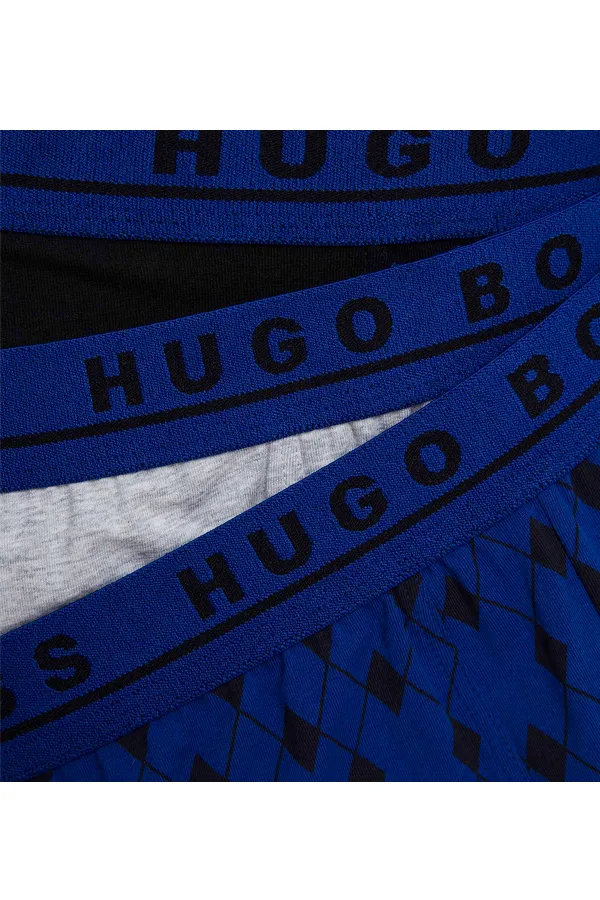 Hugo Boss Trunks 3-Pack Design Multi