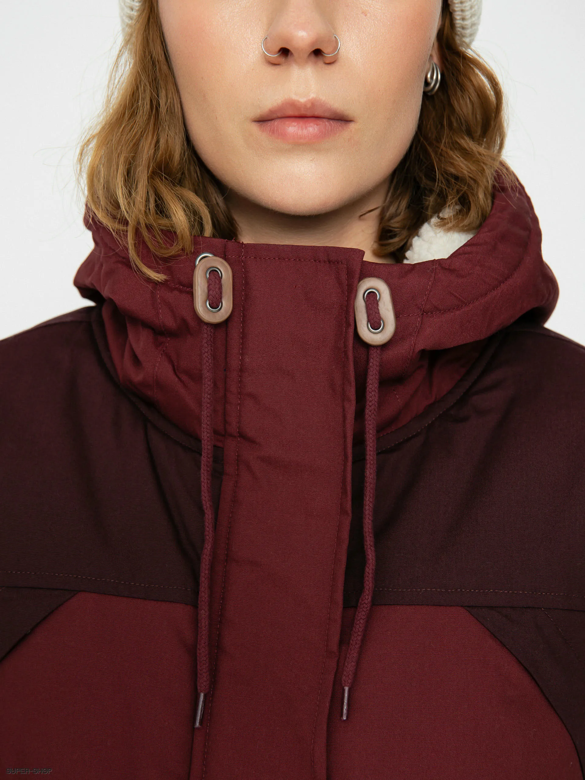 Iriedaily Mountie Jacket Wmn (maroon)