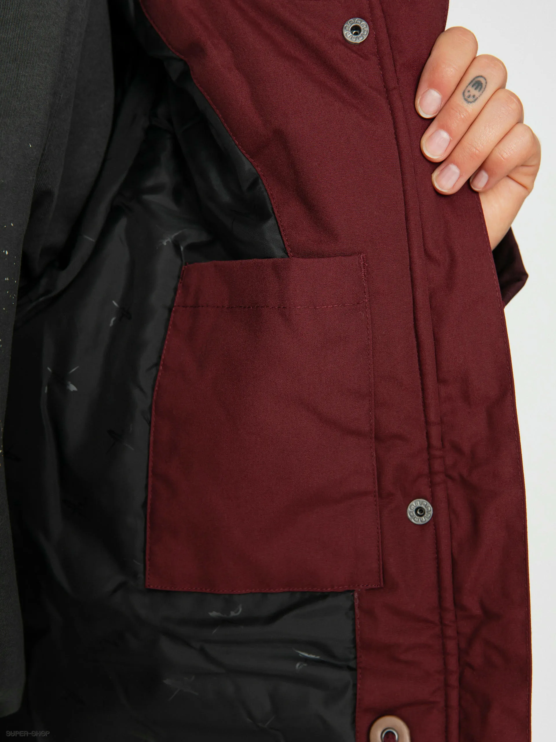 Iriedaily Mountie Jacket Wmn (maroon)