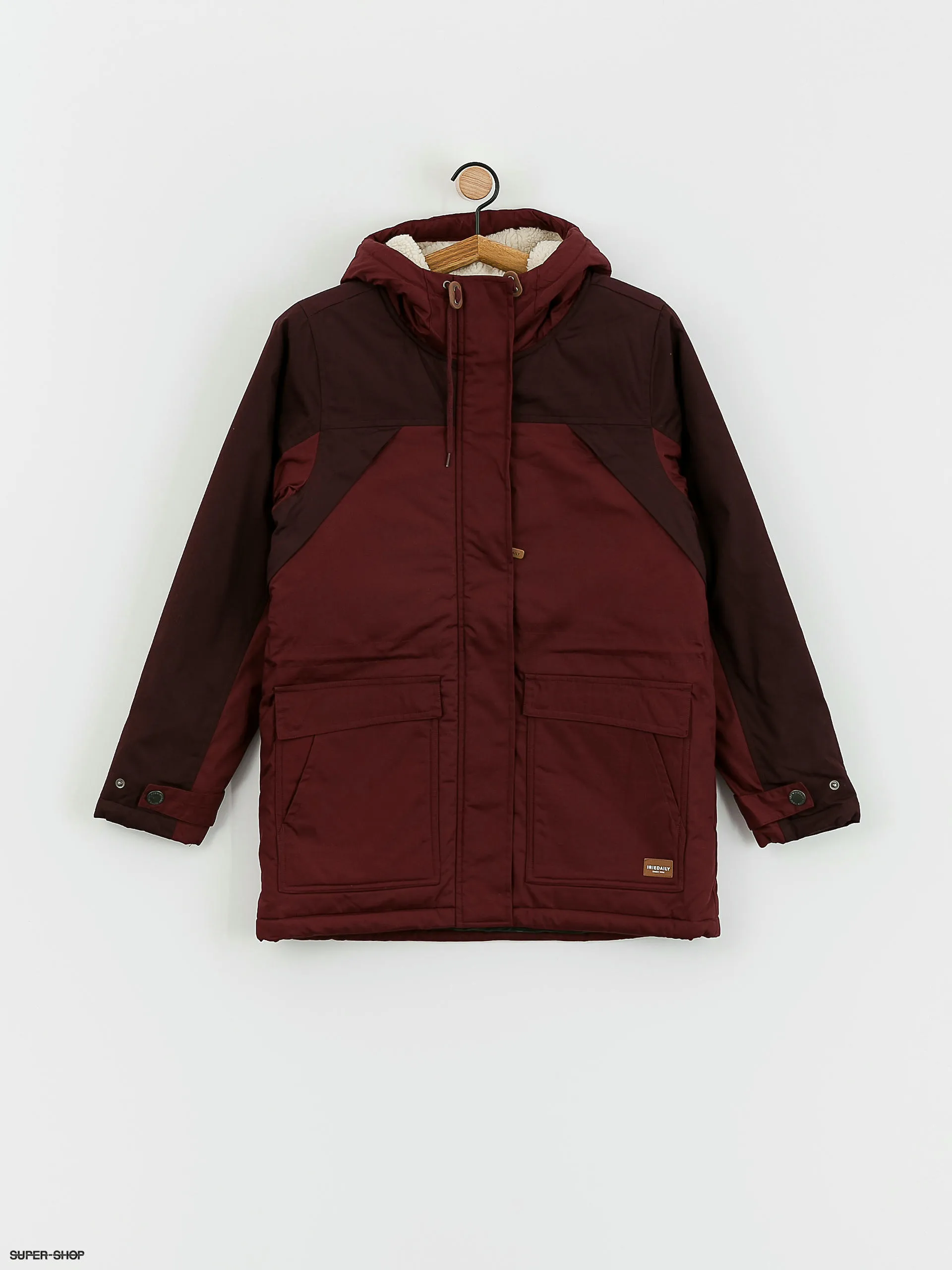 Iriedaily Mountie Jacket Wmn (maroon)