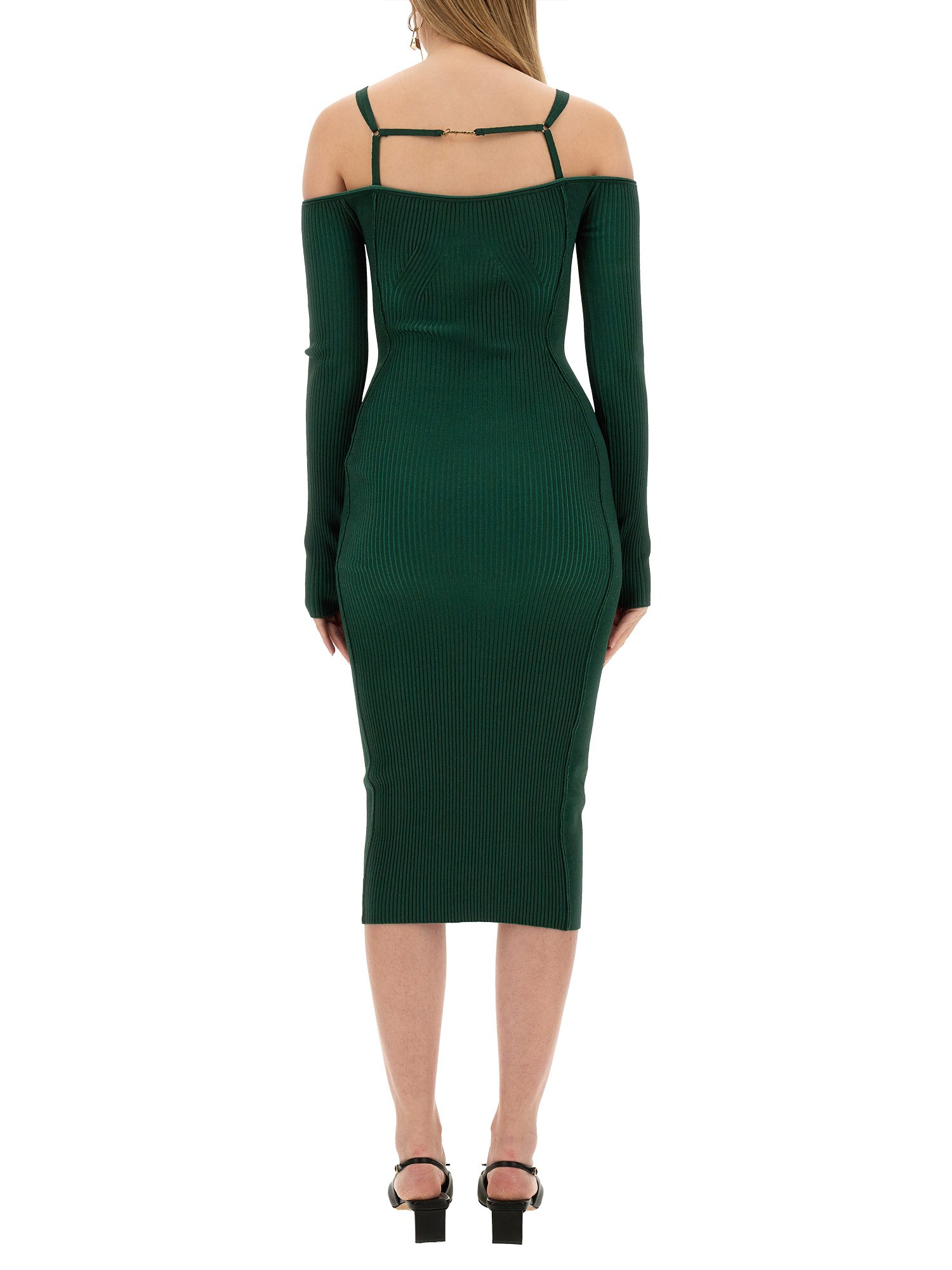 JACQUEMUS    VISCOSE KNIT SIERRA DRESS