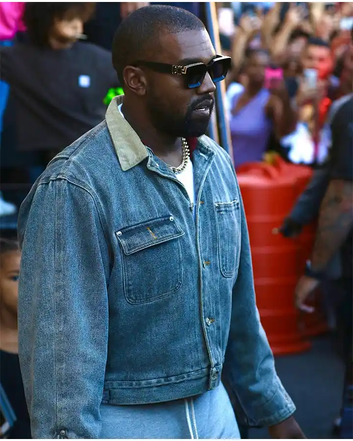 Kanye West Denim Jacket For Sale - William Jacket