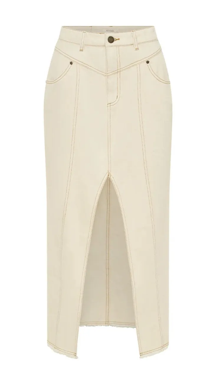 Kivari Elena Skirt, Cream