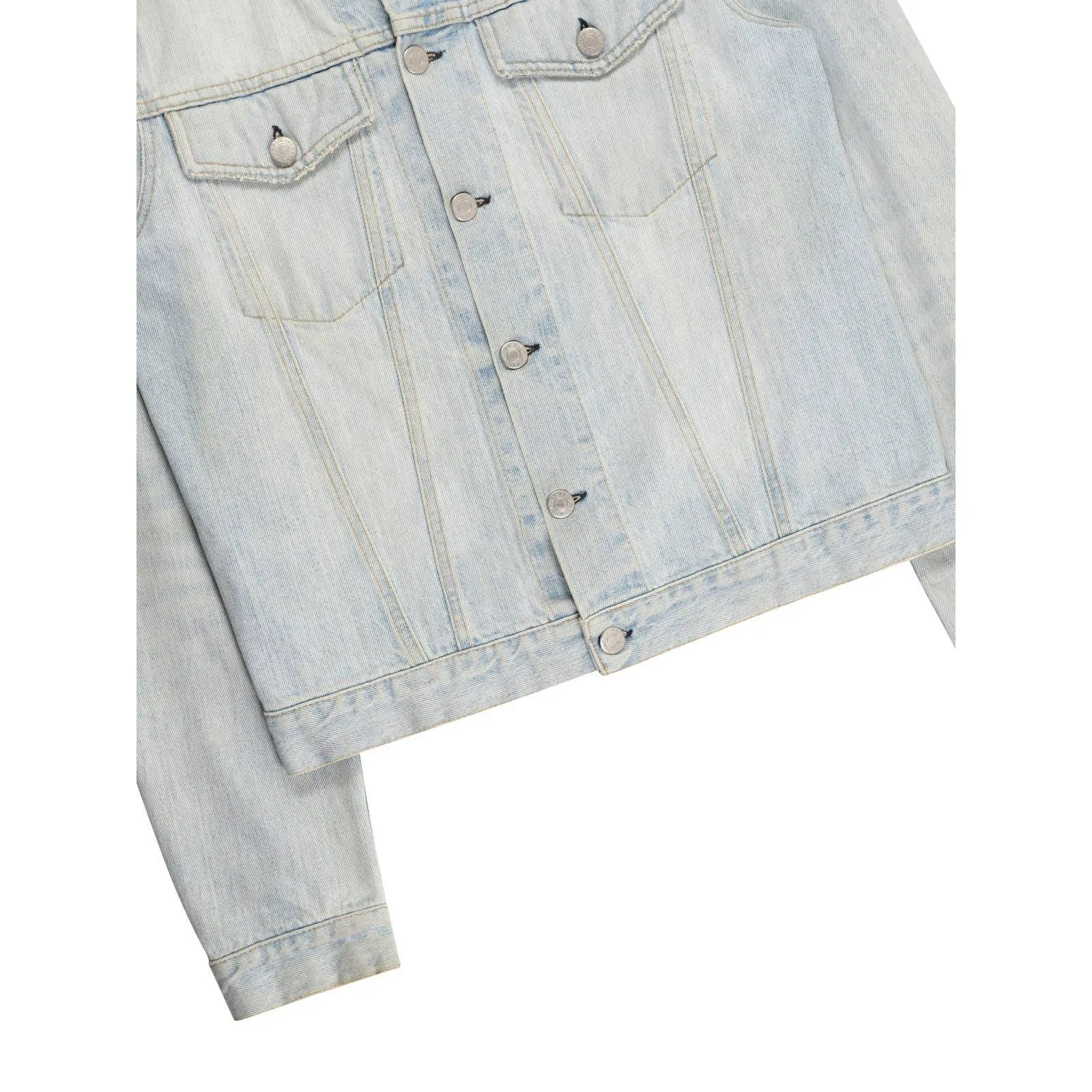 Light Vintage Wash Denim Jacket