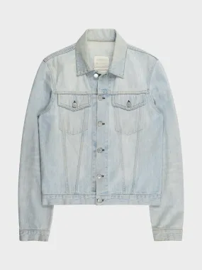 Light Vintage Wash Denim Jacket