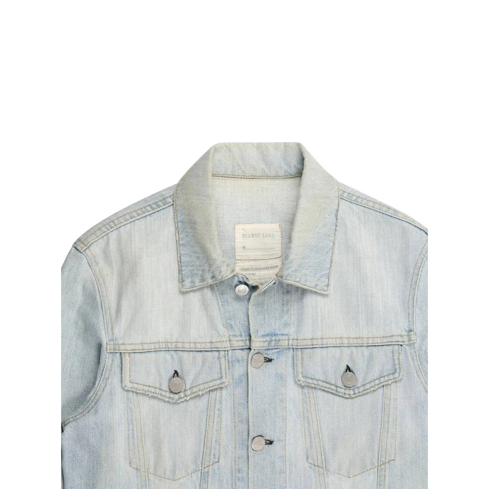 Light Vintage Wash Denim Jacket