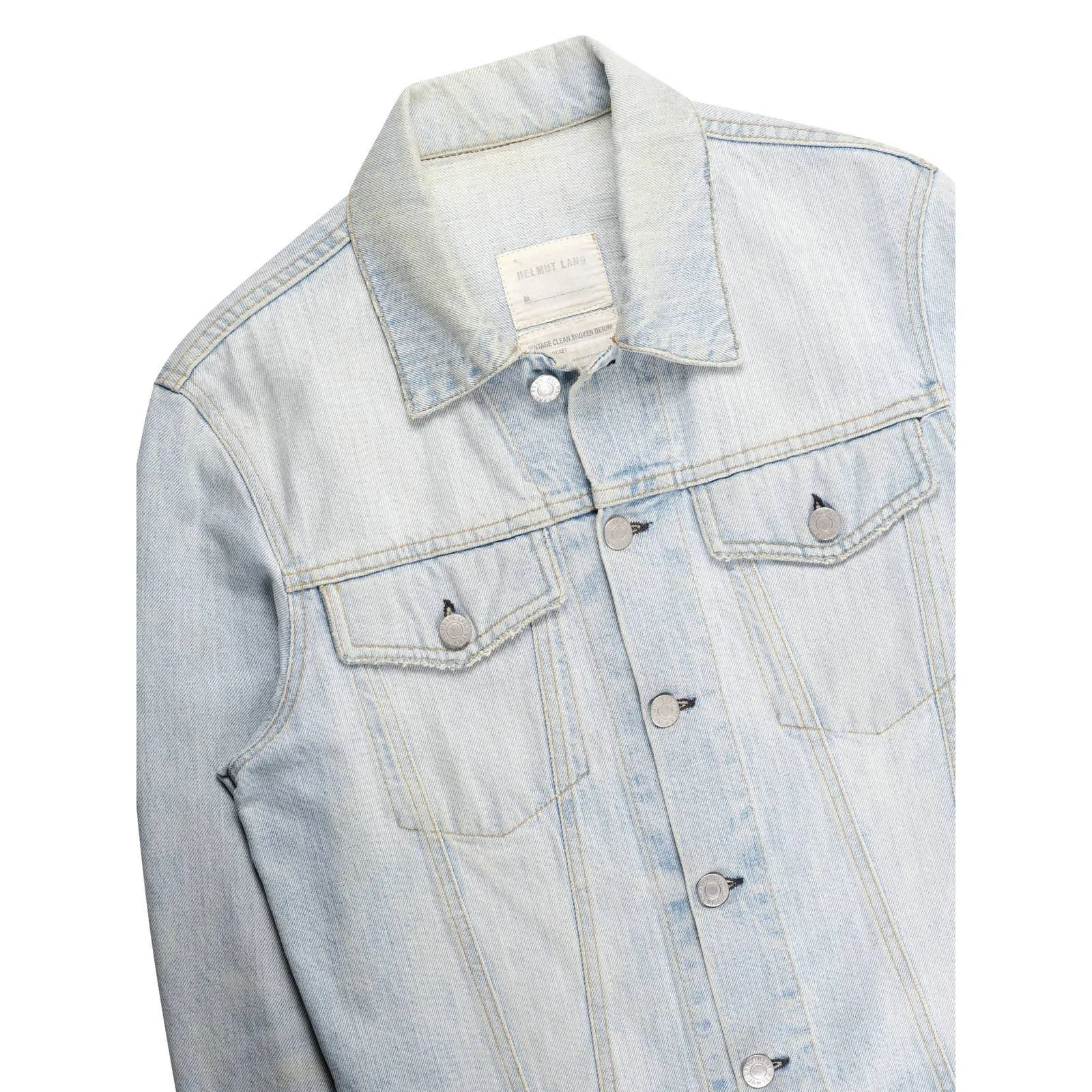 Light Vintage Wash Denim Jacket