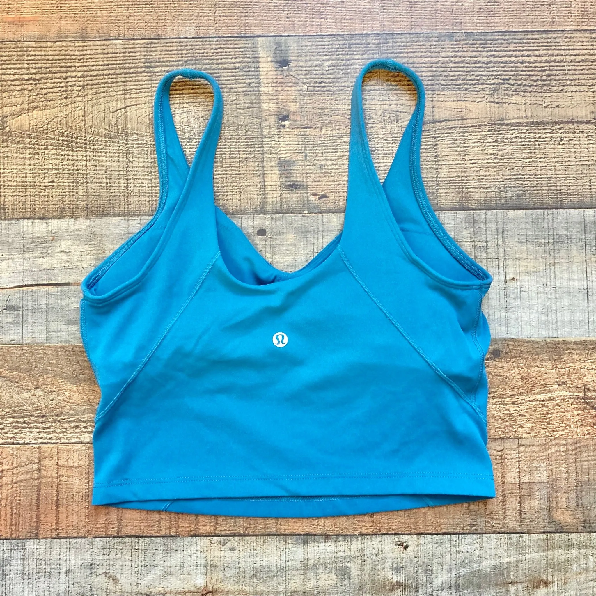 Lululemon Blue Padded Sports Bra- Size 8