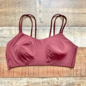 Lululemon Wine Sports Bra- Size ~12 (see notes)