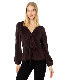 Madewell Fuji Wrap Tie Top