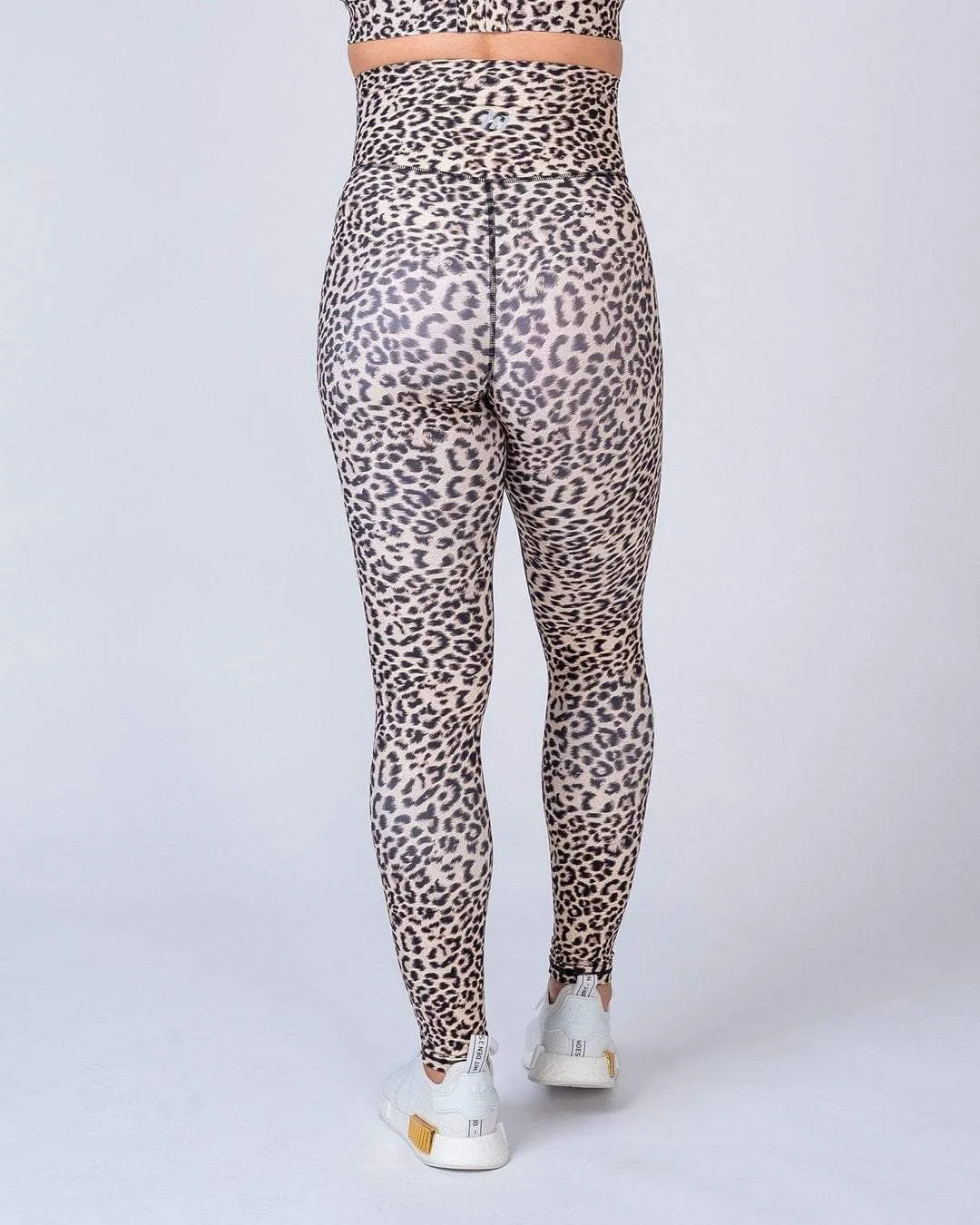 Maternity Leggings - Yellow Leopard