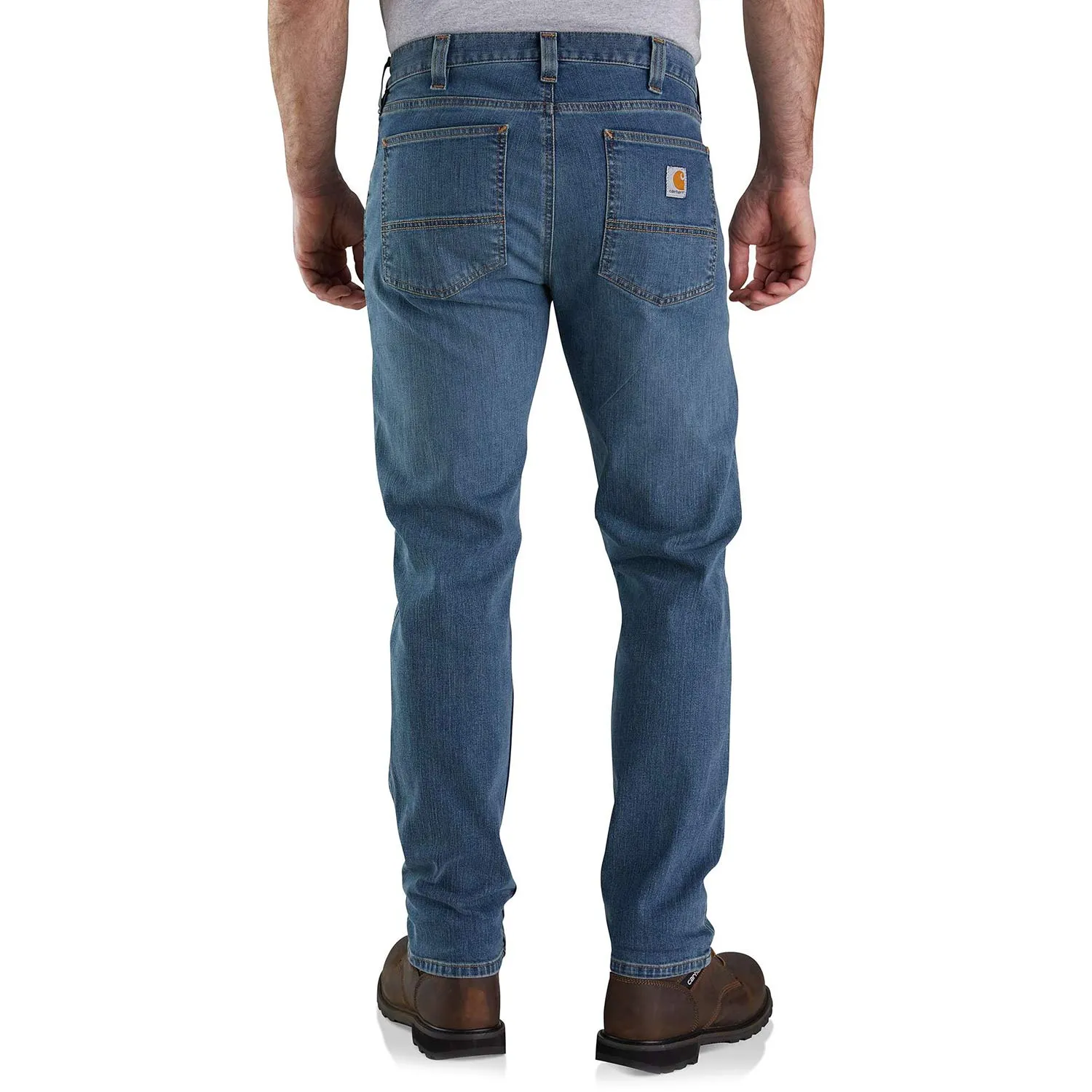 MEN’S CARHARTT LOW RISE TAPERED JEAN RUGGED FLEX RELAXED FIT