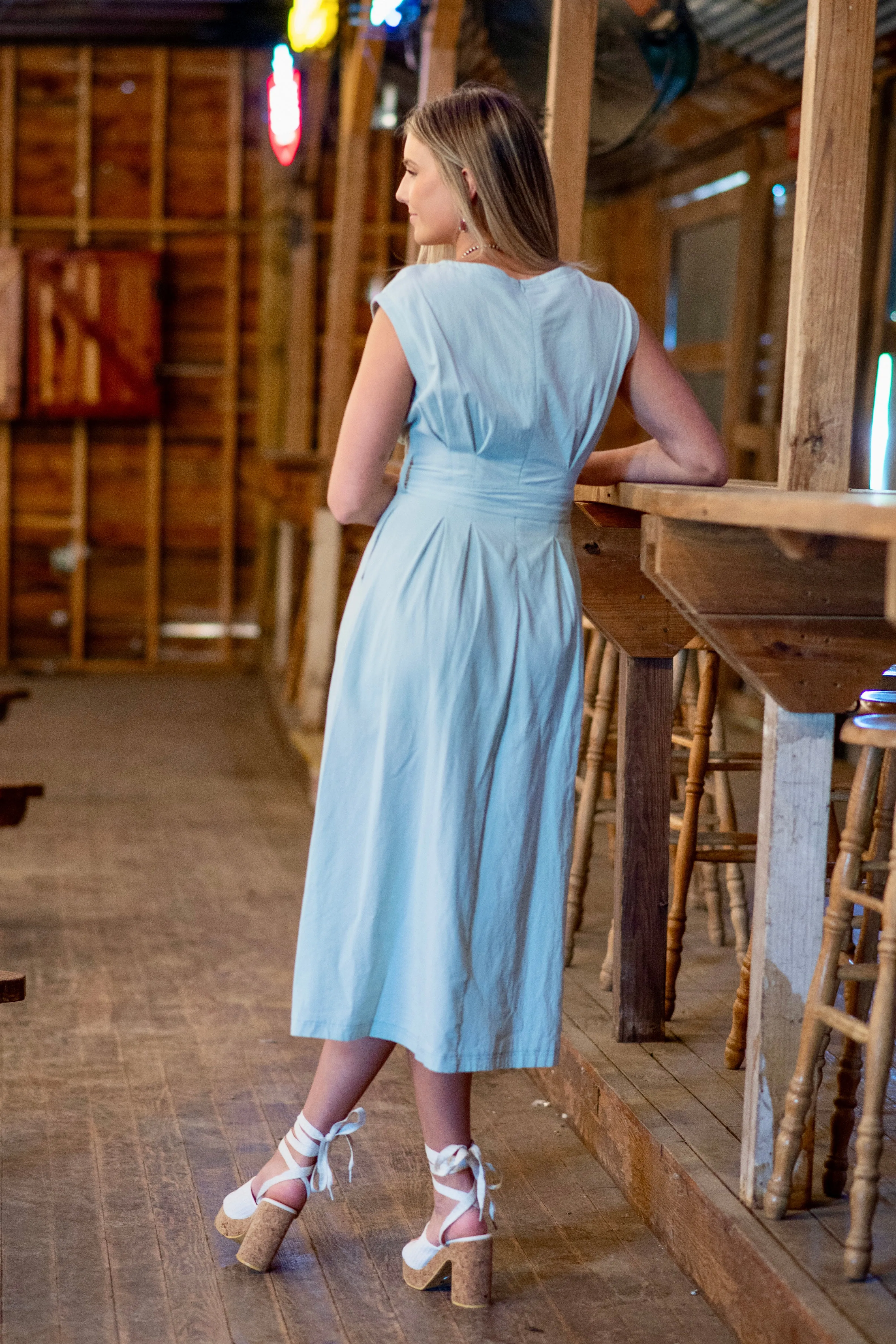 Mint Midi Dress