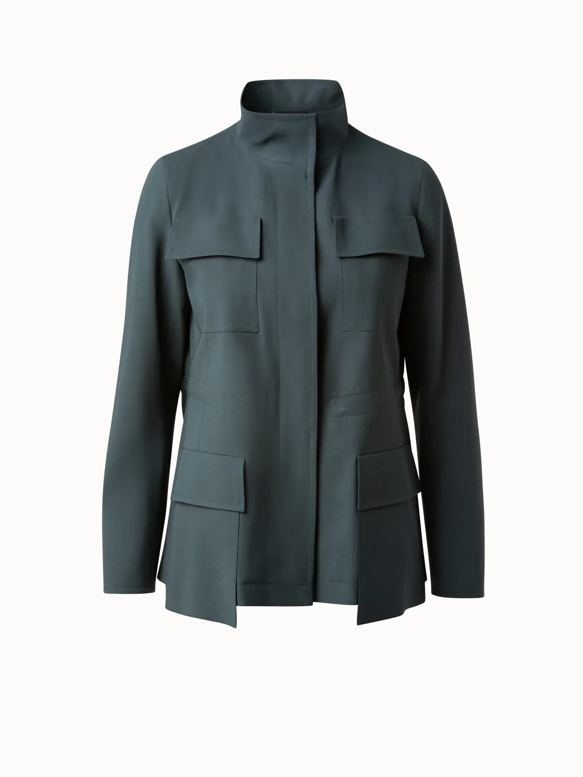 Mirta Wool Storm System Safari Jacket