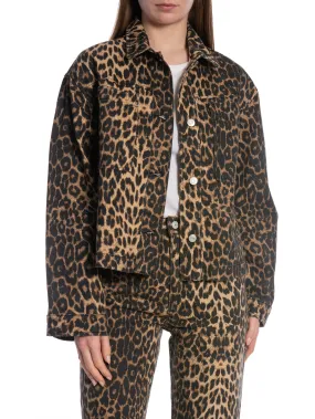 NEO NOIR JACKET EMILIA LEOPARD