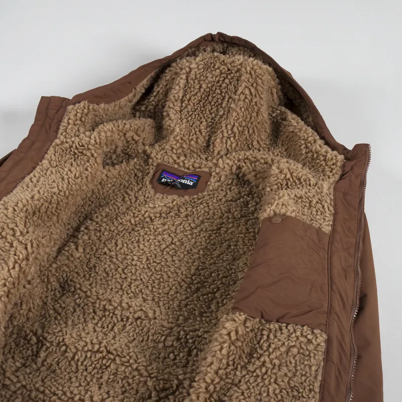 Patagonia Lined Isthmus Hoody Moose Brown