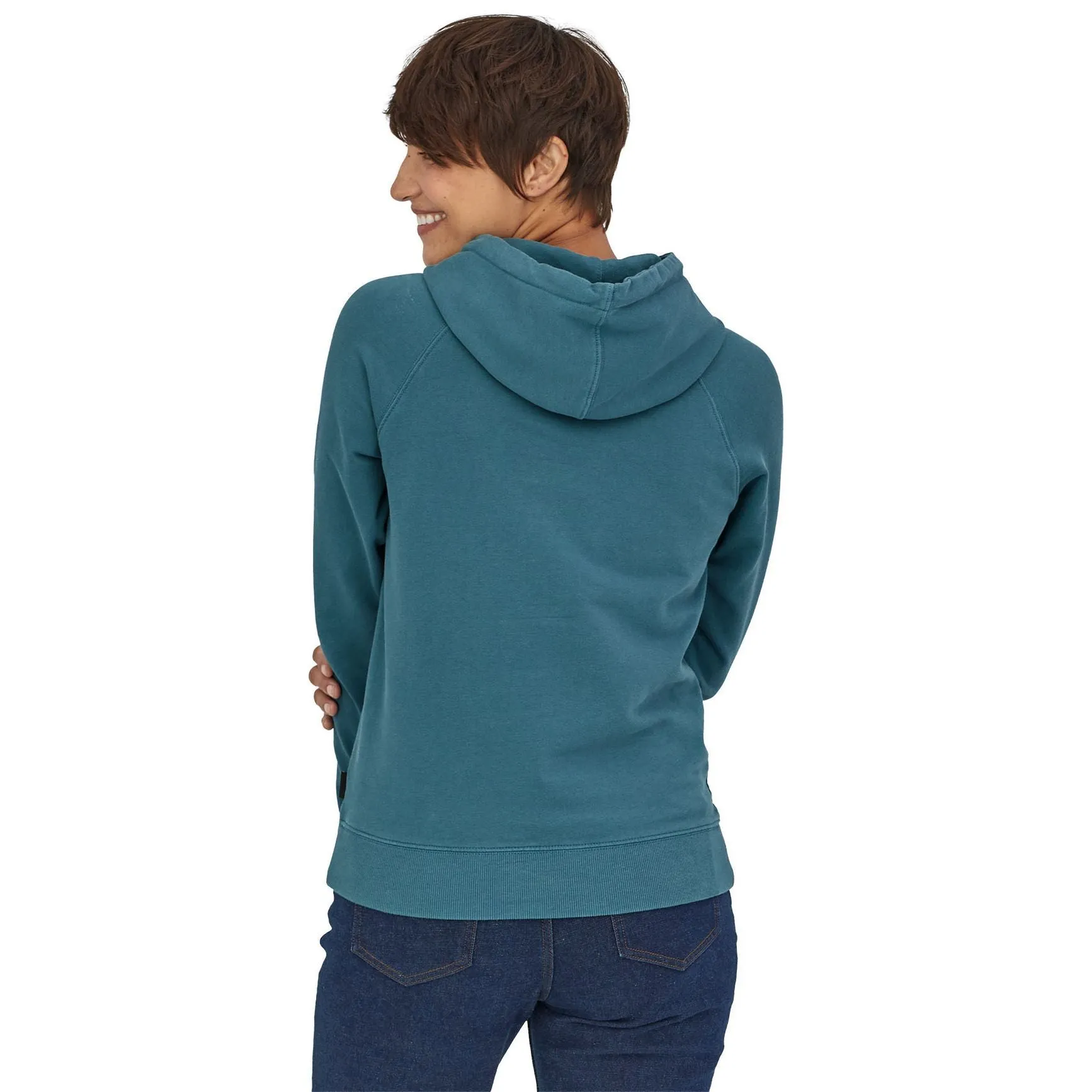 Patagonia Women's Pastel P-6 Logo Organic Hoody