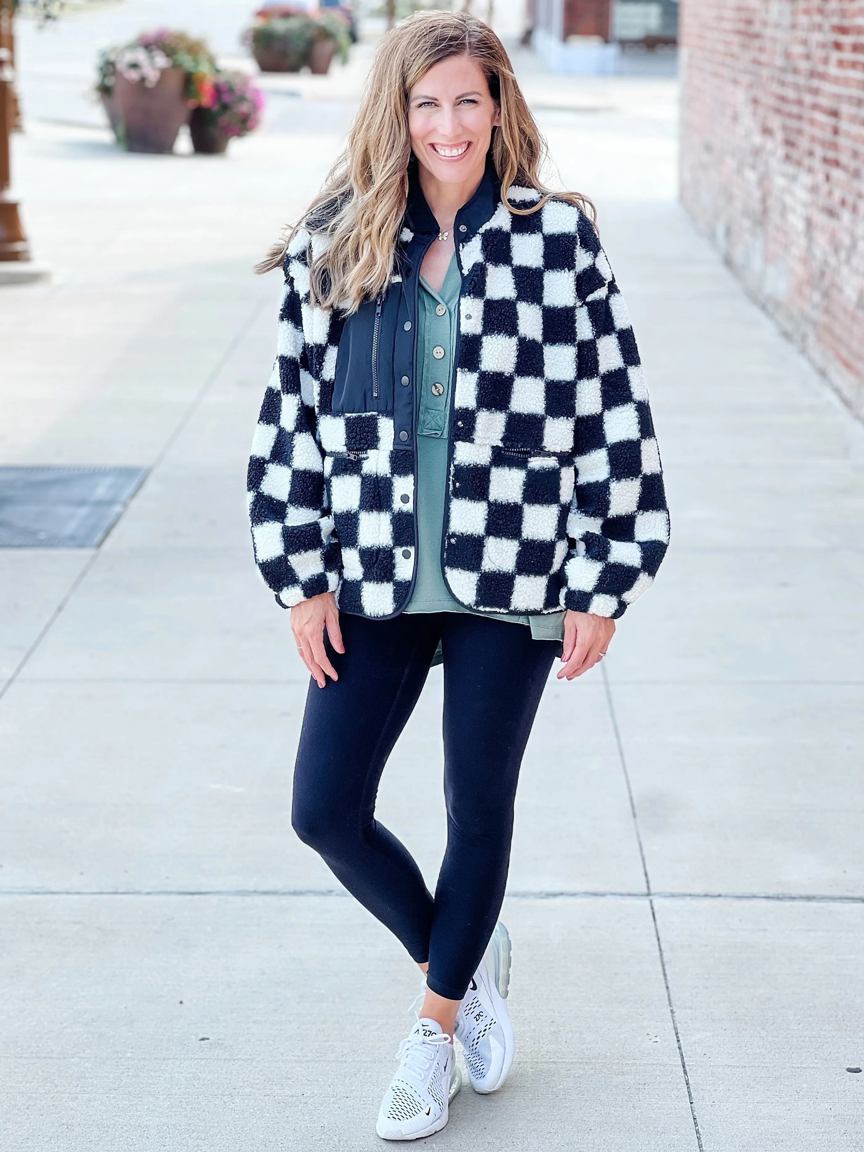 Perfect Mix Checkered Jacket